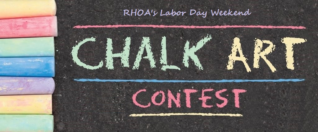 Chalk Art Contest Logo 2020